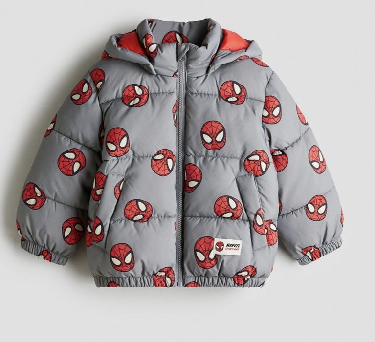 Зимно яке Spiderman  134 H&M