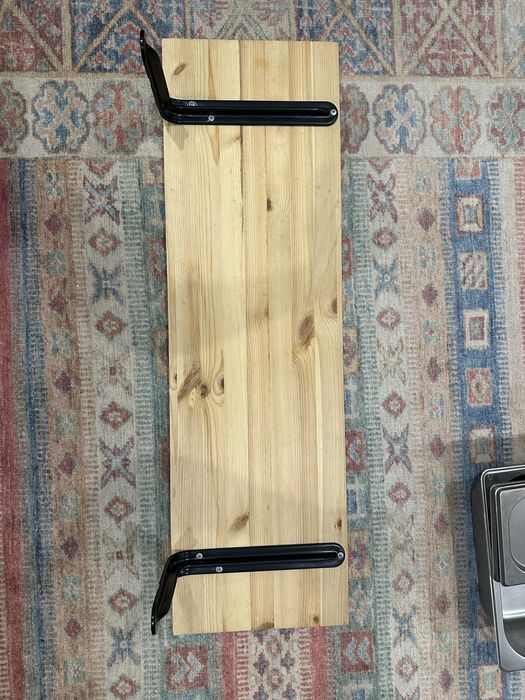 Полка настенная деревянная