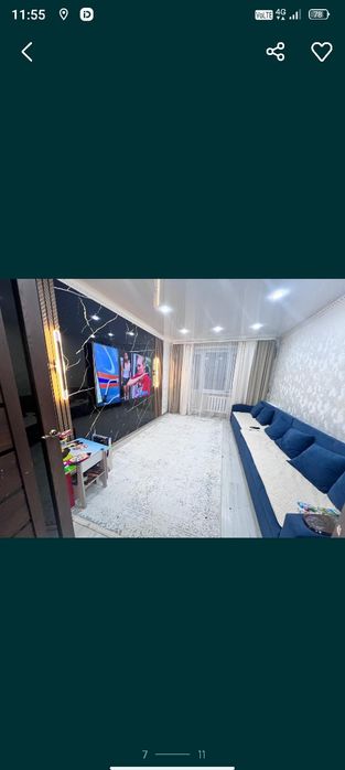 Продам двух комнатную квартиру