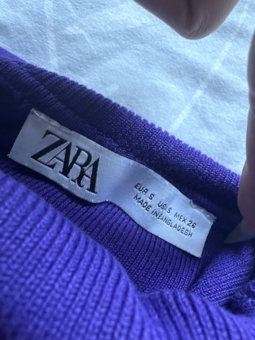 Лилава блуза / поло ZARA