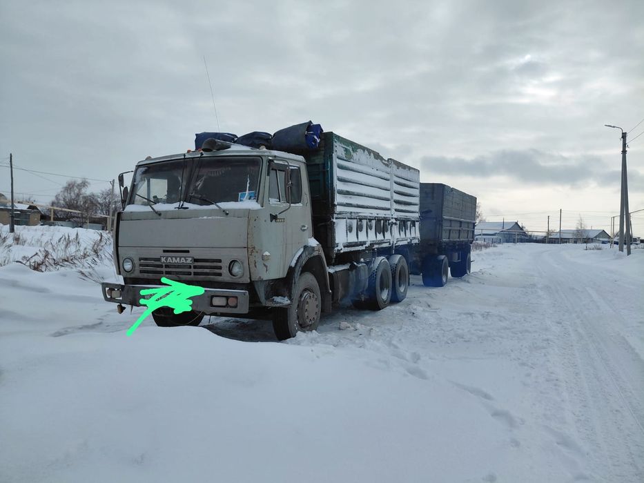 Продам камаз с прицепом