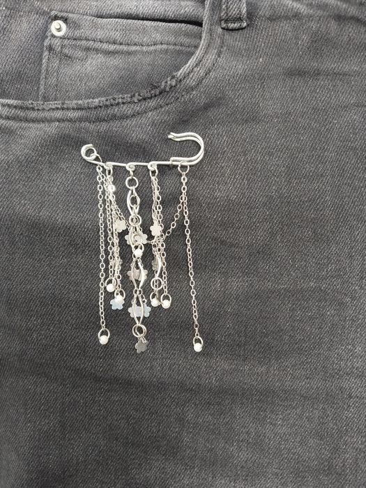 Брошь -булавка в этно стиле