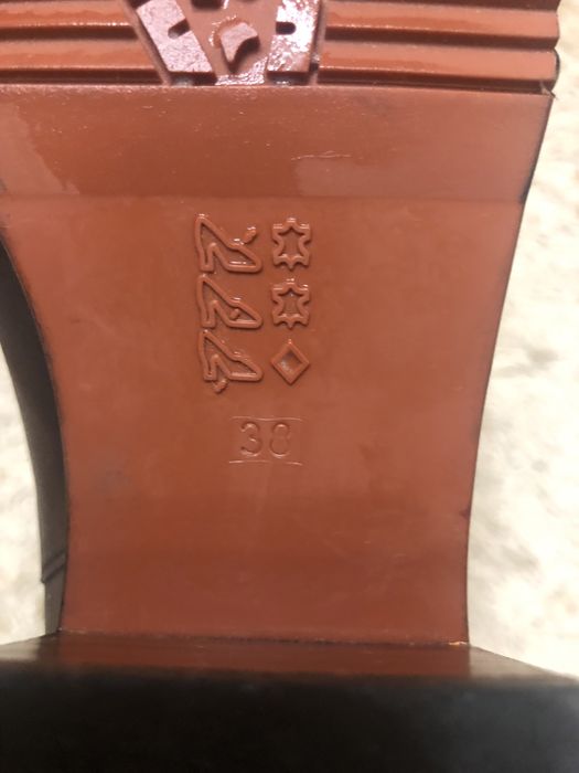 Ghete Mario Lucci piele naturala