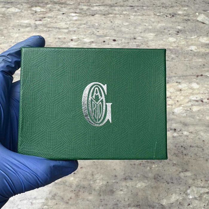 Portofel Goyard Cardholder Negru, din Piele Texturată