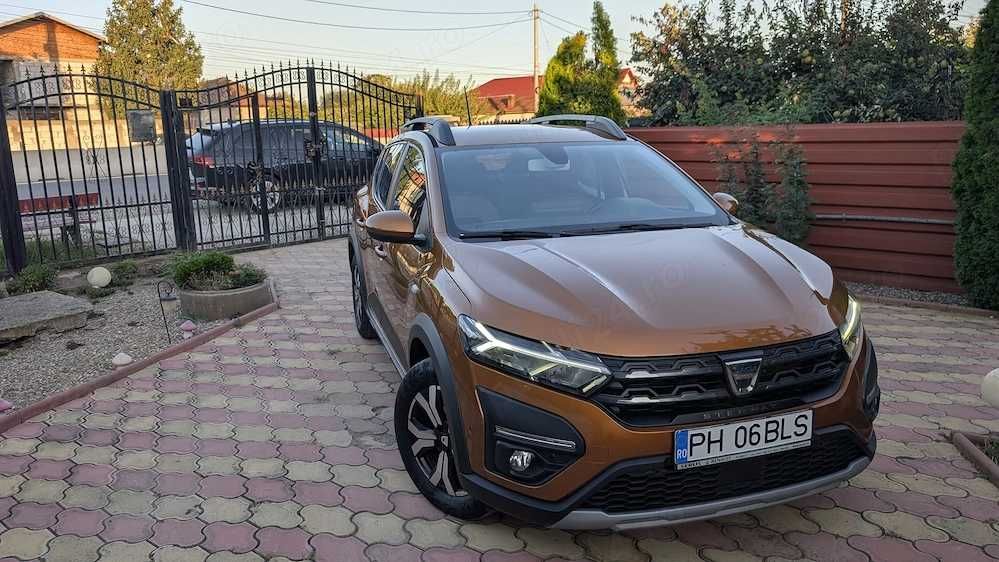 Dacia Sandero Stepway 2021-100 Cp, 6 trepte,Gpl+Benzina,unic proprietar, 58000 km,stare impecabila!
