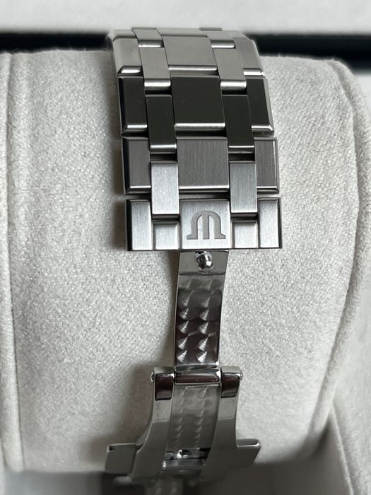 Maurice Lacroix Aikon 39mm Blue Automatic + оригинална гумена каишка