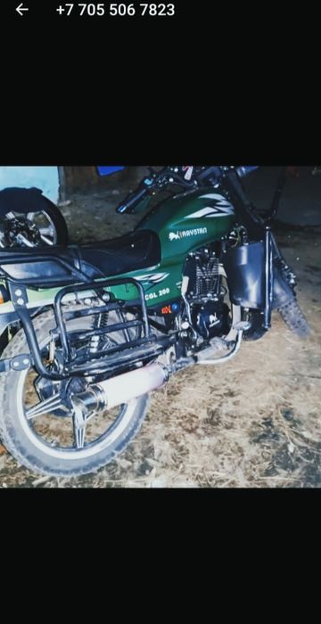 Продам мотоцикл 200кубов