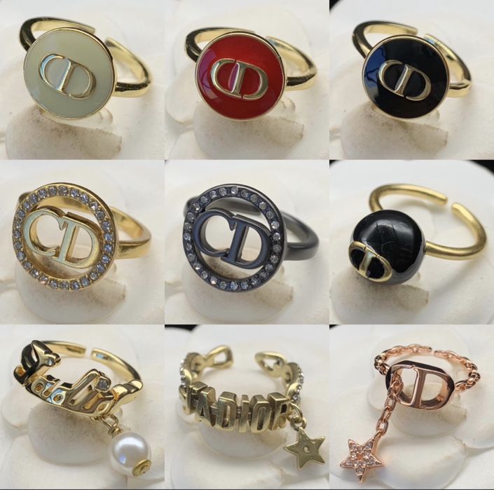 Пръстени Dior различни модели