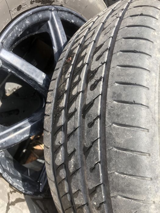 Диски с резиной 4/100