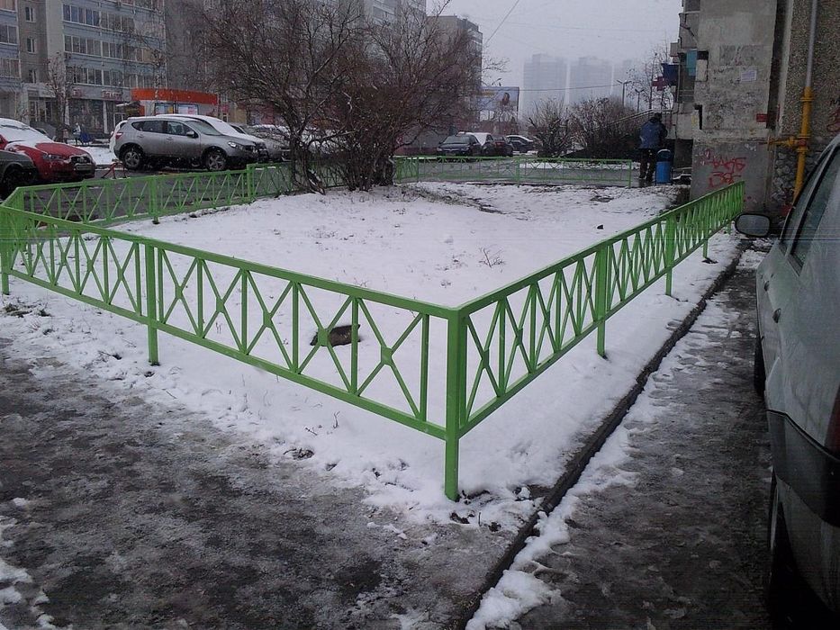 забор отбойники ворота калитки