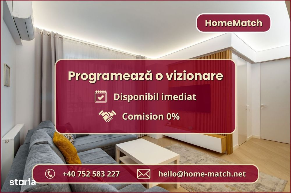 Cortina North || 3 camere || Birou || Investiție || Comision 0%