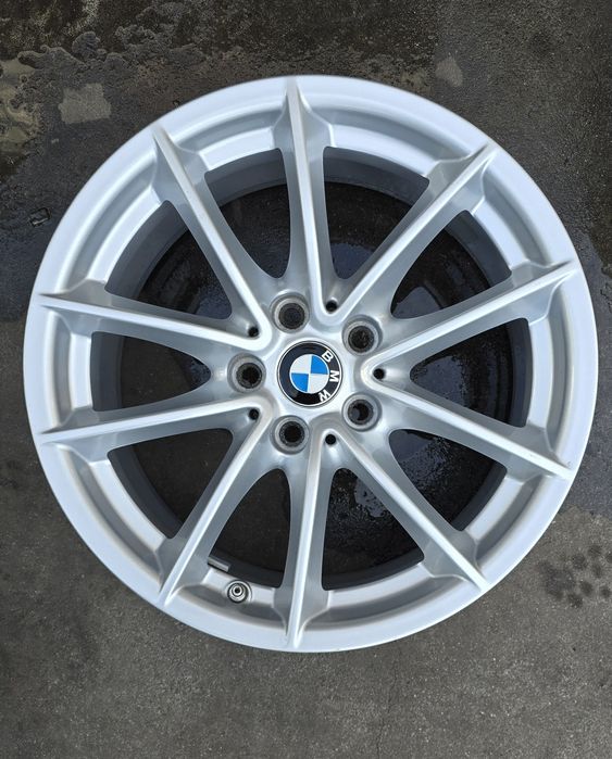 Set 4 jante aluminiu originale BMW-17 țoli 5x112 + senzori