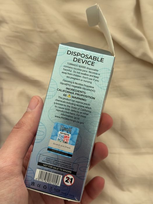 Vape blueberry si menta Lady Killer