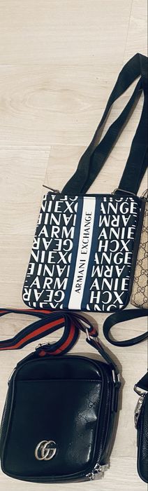 Барсетка армани гучи