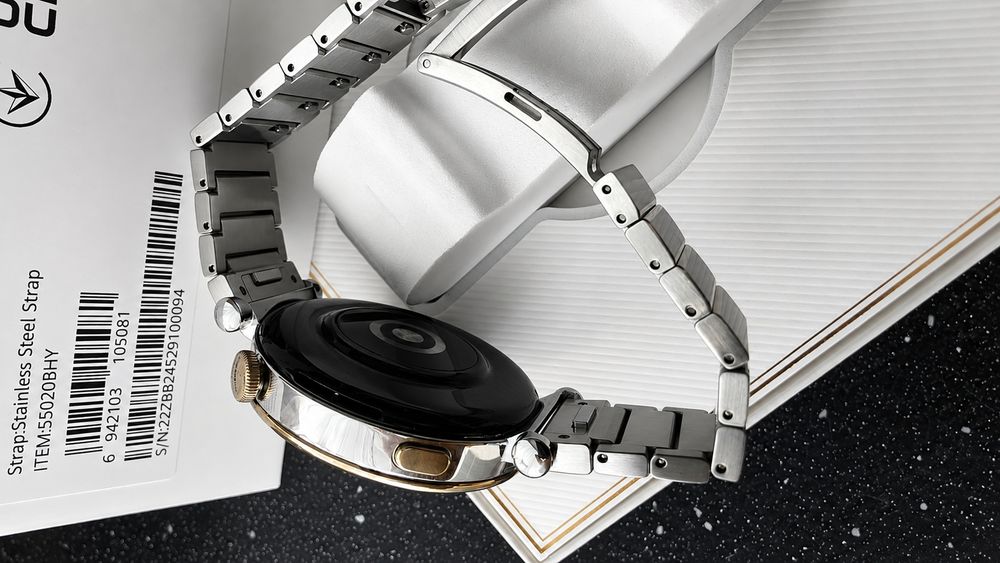Smartwatch premium pentru damă Huawei Watch GT 4 (varianta delicată de 41mm)