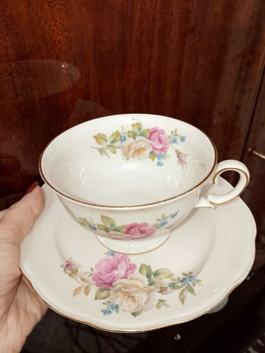 Сахарница "Слоник". Вазочка ЛФЗ. Чайная пара.