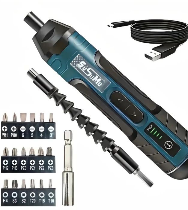 Ел. отвертка презареждаща се с 4 степени