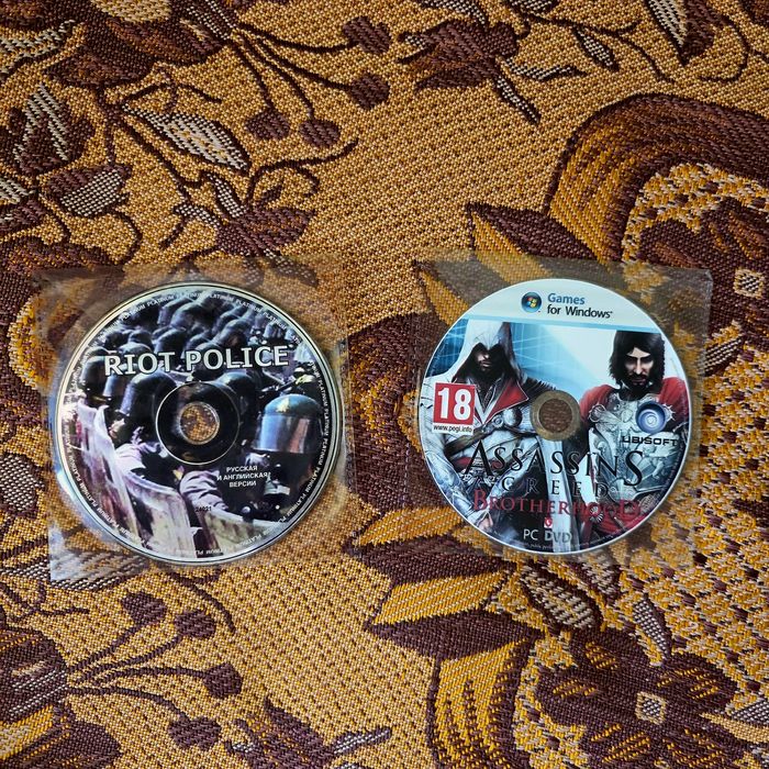 Продам CD и DVD диски (игры для PC)