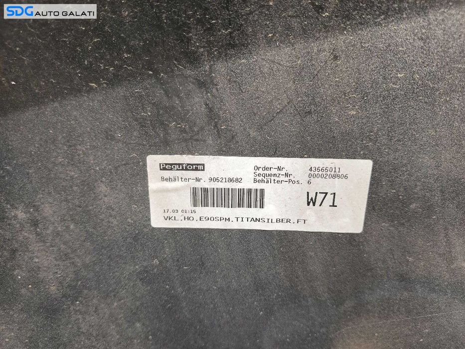 Bara Spoiler Spate BMW Seria 3 E90 Berlina Sedan 2004 - 2011 Cod 43565011 Culoare Titansilber Metalic [LC2416SOS]