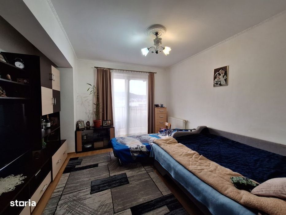 Apartament cu 3 camere, 58,4 mp, 2 balcoane, zona Florilor — fotografia 3
