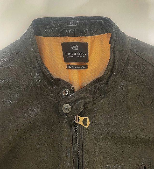 Geacă din piele Scotch&Soda