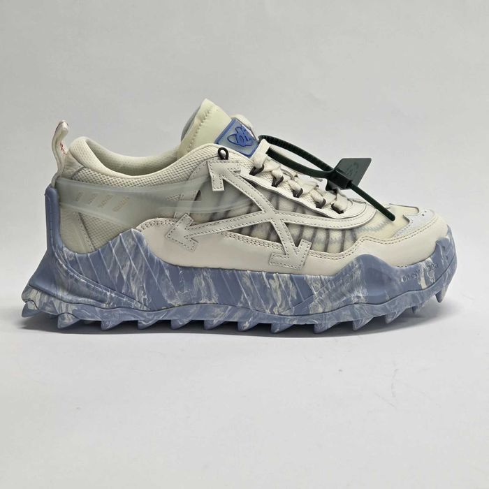 #NOU# OFF-WHITE Odsy-1000 White Blue Marble - Verificare colet