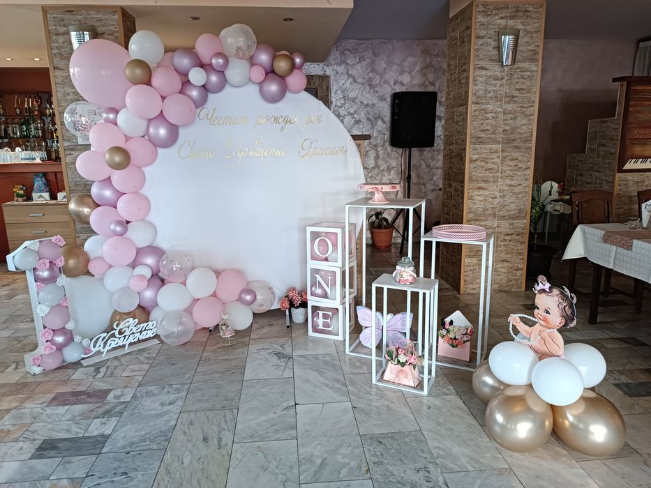 Изработка на украса за всеки ваш повод отдаване под наем.