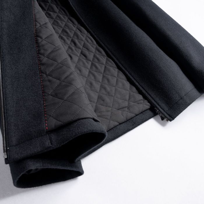 100% Шерстяной кароткое Пальто.