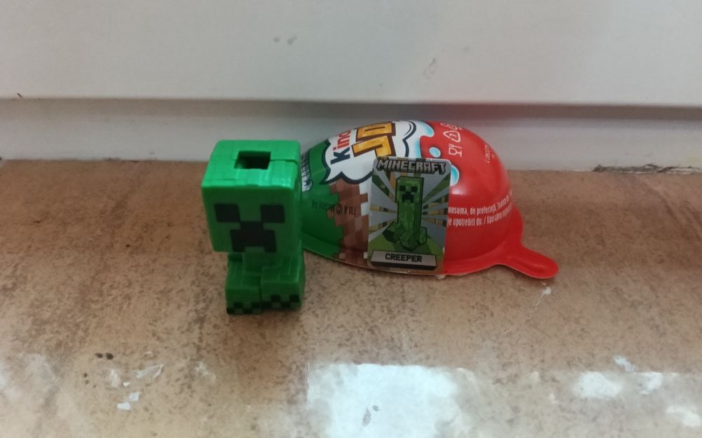 Figurine Kinder joy Minecraft