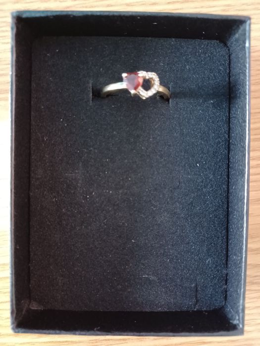 Vand 2 inele argint Dubai, mar. 6 si 7 , cu opal roz, granat , tanzani