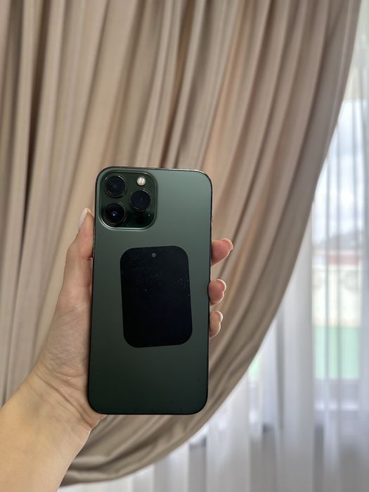 Iphone 13 PRO MAX verde alpin 128 GB impecabil!