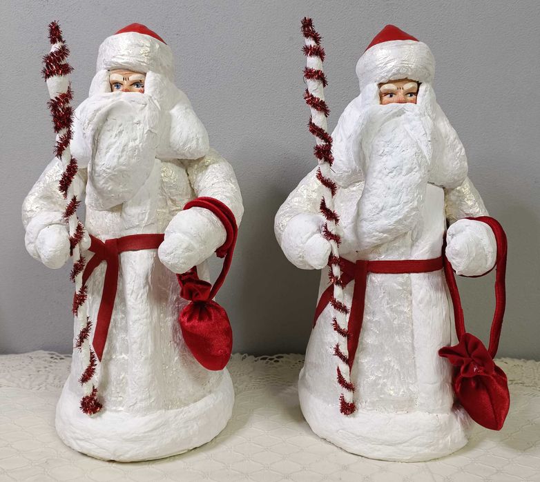 Ватный дед мороз реставрированный в идеальном состоянии