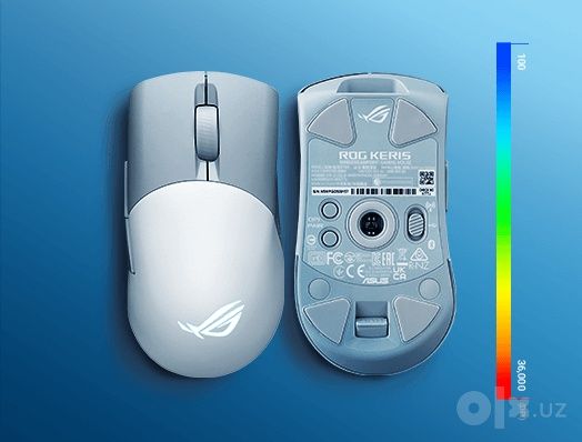 Игровая мышка ASUS ROG Keris Wireless AimPoint белый