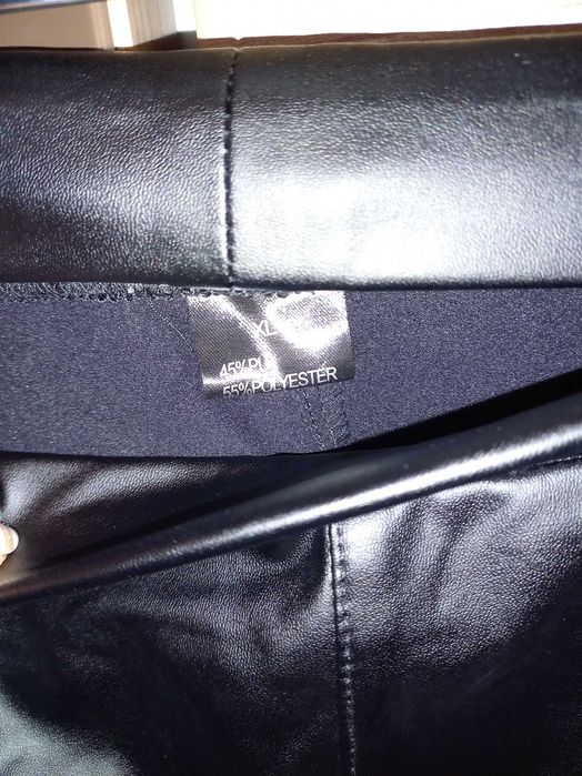 Блузка + кожен клин