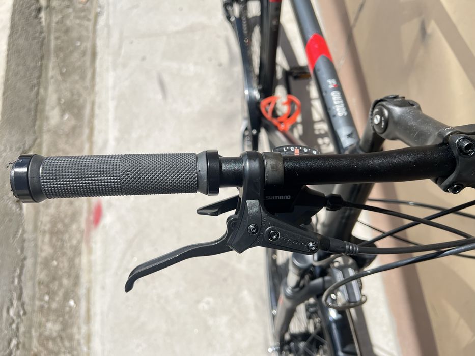 Bicicleta oras Pegasus 28 Inch frane hidraulice disc 24 viteze dinam butuc barbat XL