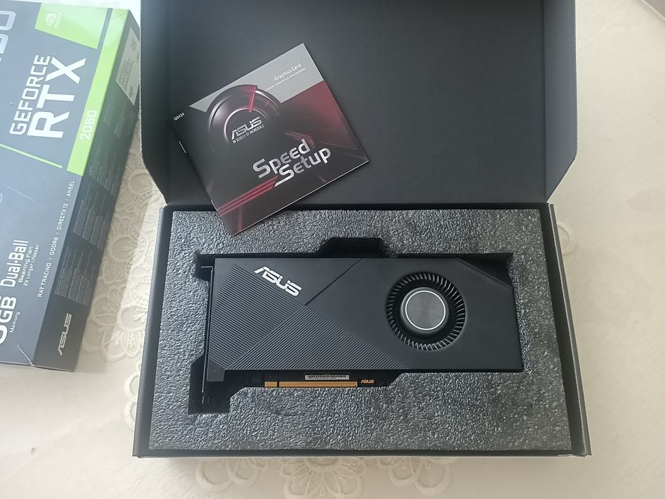 Продам видеокарту ASUS TURBO GEFORCE RTX 2060
