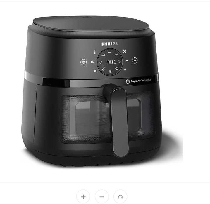 Friteuza cu aer cald Philips Airfryer Seria 2000 NA230/00, Compact Digital, 1700 W