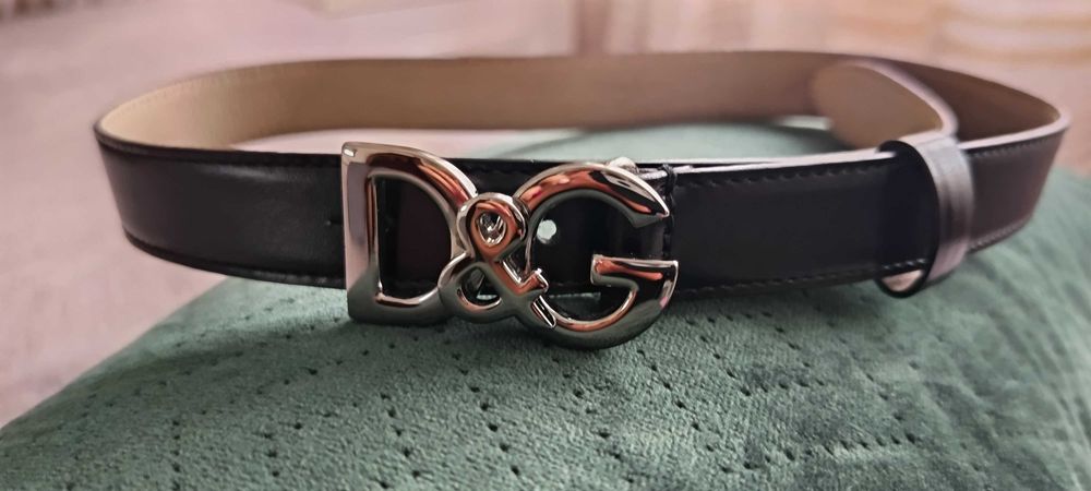 Детски колан Dolce &Gabanа естествена кожа оригинален