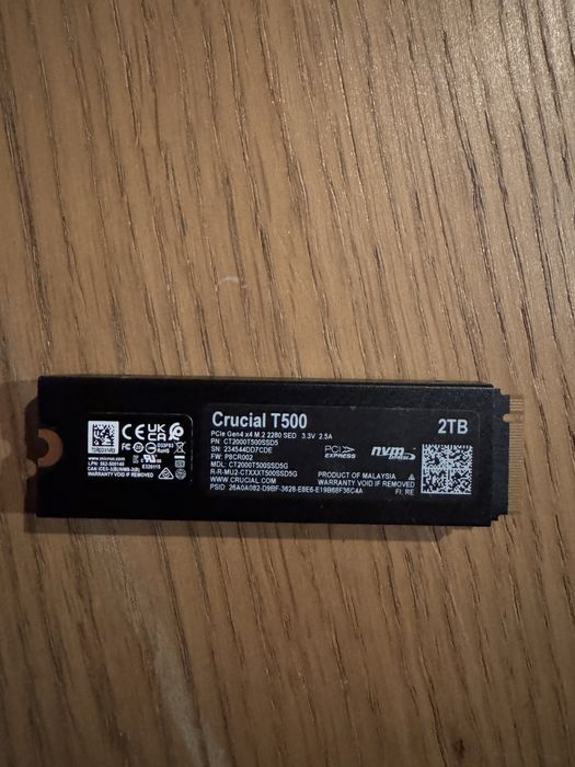 SSD Crucial T500 2TB