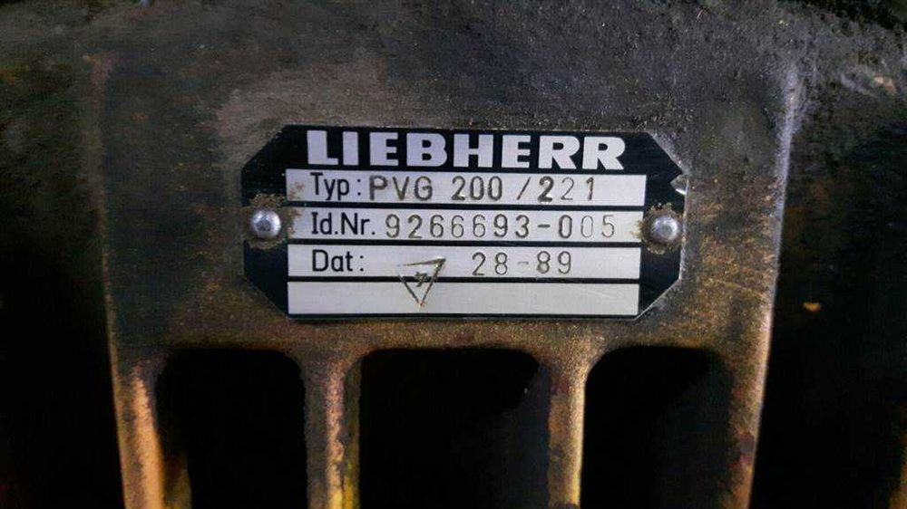 Transmisie Liebherr PVG200/221 - Piese de schimb Liebherr