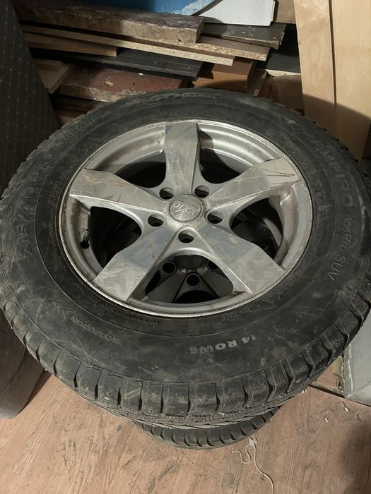 Зимняя резина с дисками 16R