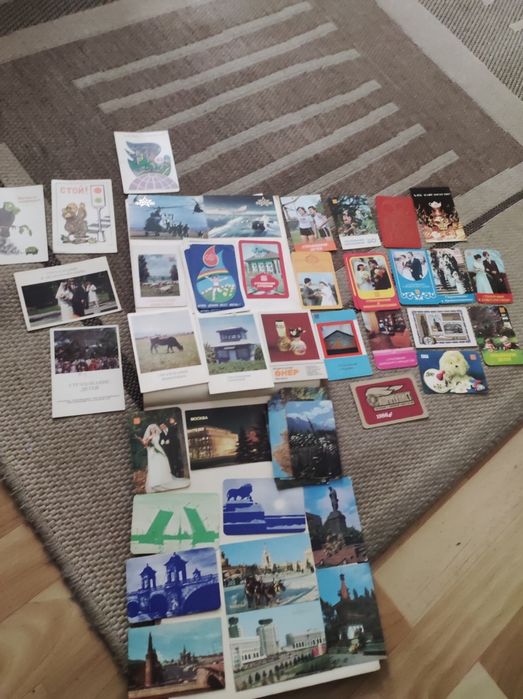 Коллекция календариков СССР.