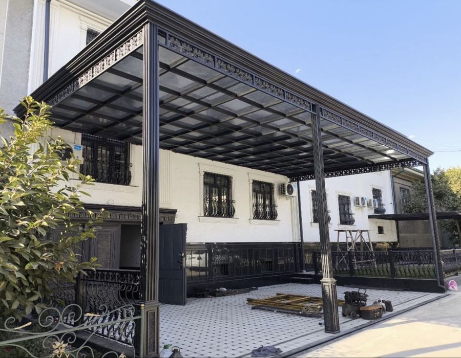 Naves kazerog perila навес козерог reshotka