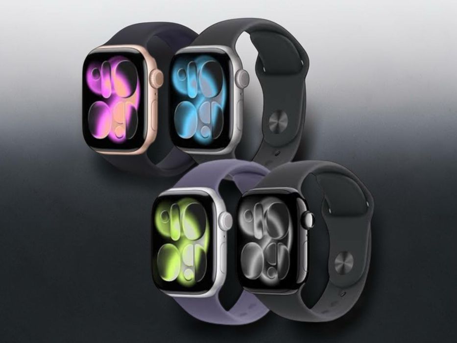 Apple Watch 11 GPS 2025 42mm Jet Black / Rose Gold / Space Grey НЕРАЗПЕЧАТАНИ! Гаранция!