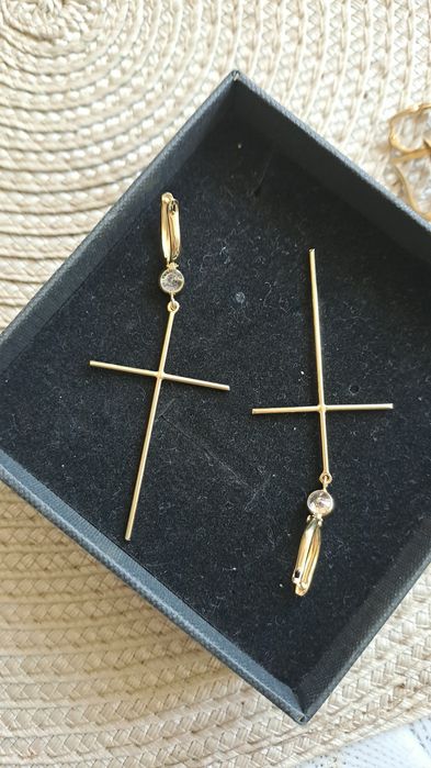 Cercei aur 14K  3.86 gr ,noi