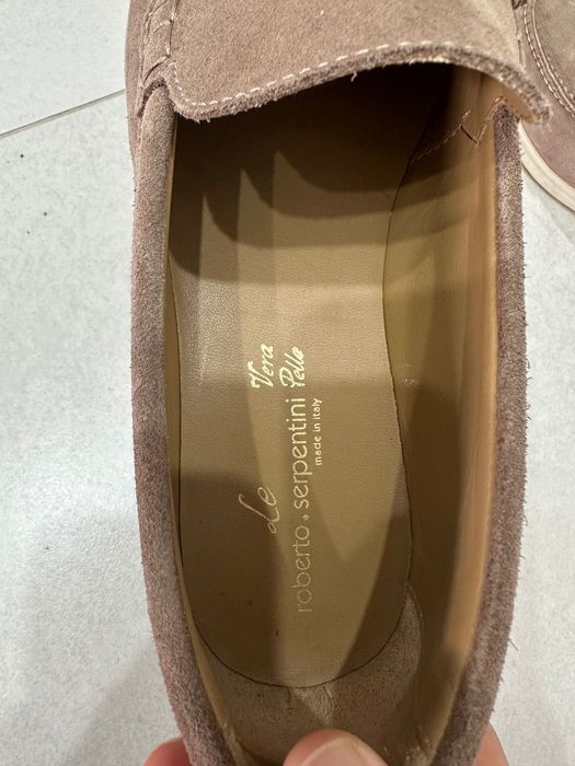Продам лоферы Италия Roberto Serpentini