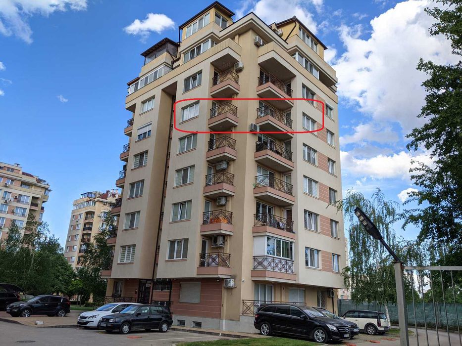 Под наем двустаен, нов апартамент, на бул. Рожен, от собственик