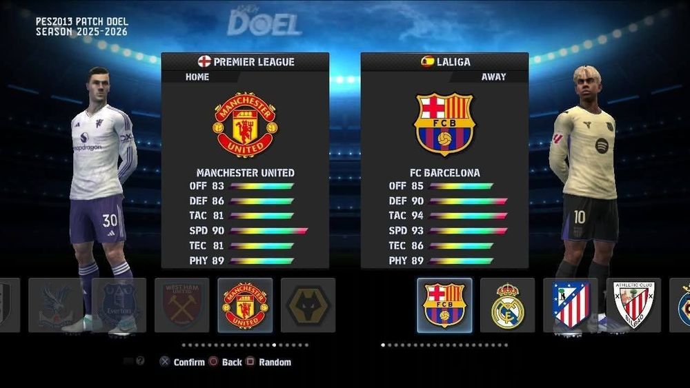 Pes 13 Sumer 2026 sostaf