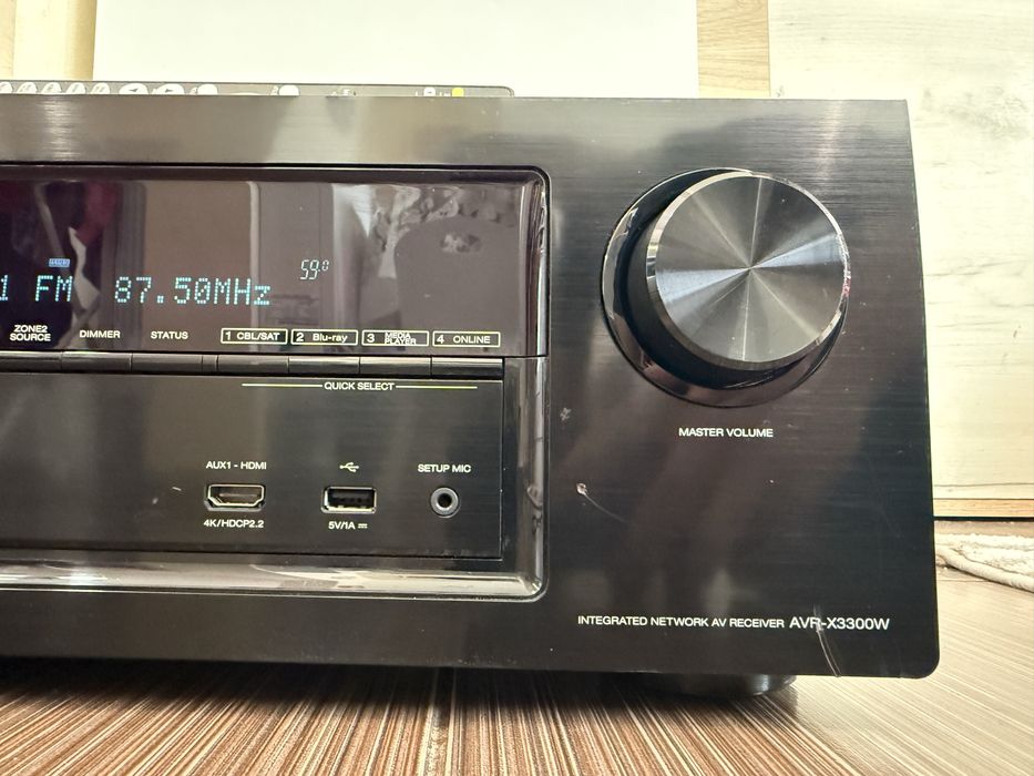 Denon AVR-X3300w Bluetooth Wi-Fi