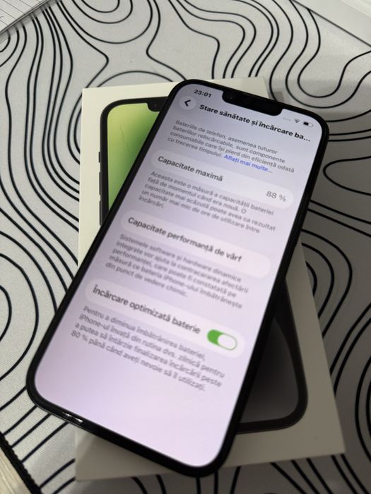 Iphone 14 black 128 Gb neverlocked impecabil